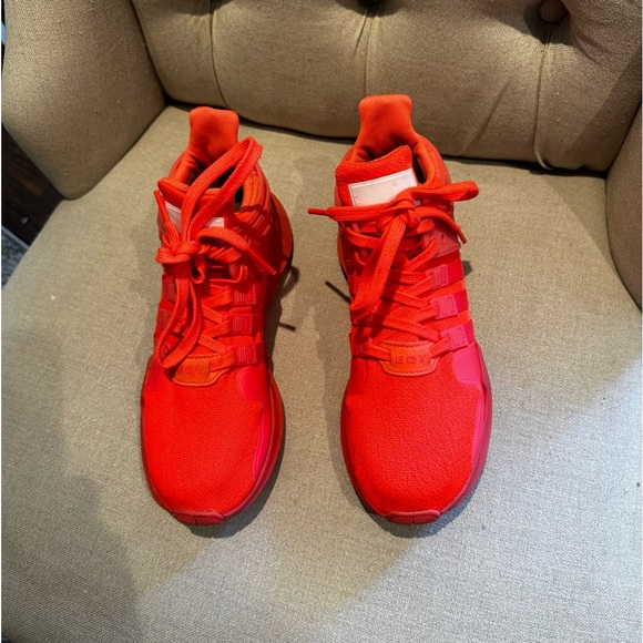 Adidas 2016 Equipment Support Turbo Pink Women Sneakers Size 8.5 Shoes BB2326 - Picture 2 of 15